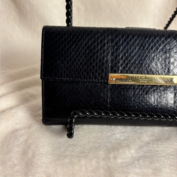 Gucci Black Leather Continental Wallet - Picture 5 of 11